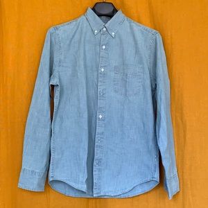 J. Crew denim button down. New with tags.